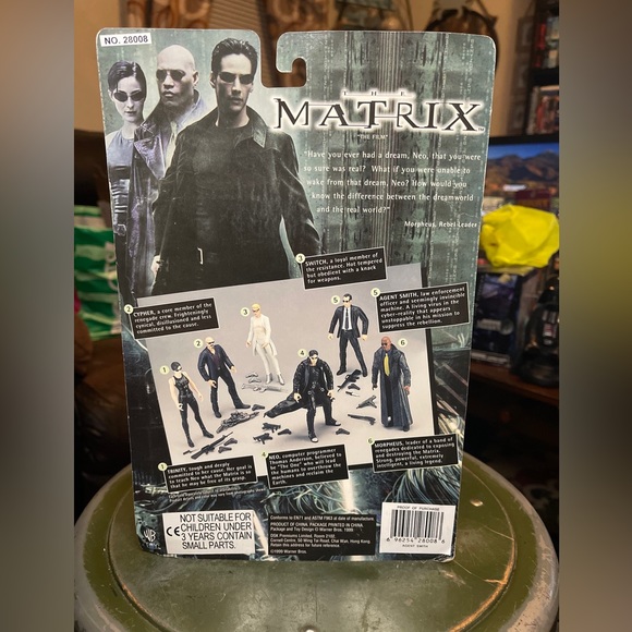 1999 The Matrix MORPHEUS & AGENT SMITH Action Figures N2Toys The Matrix The Film - Picture 7 of 12